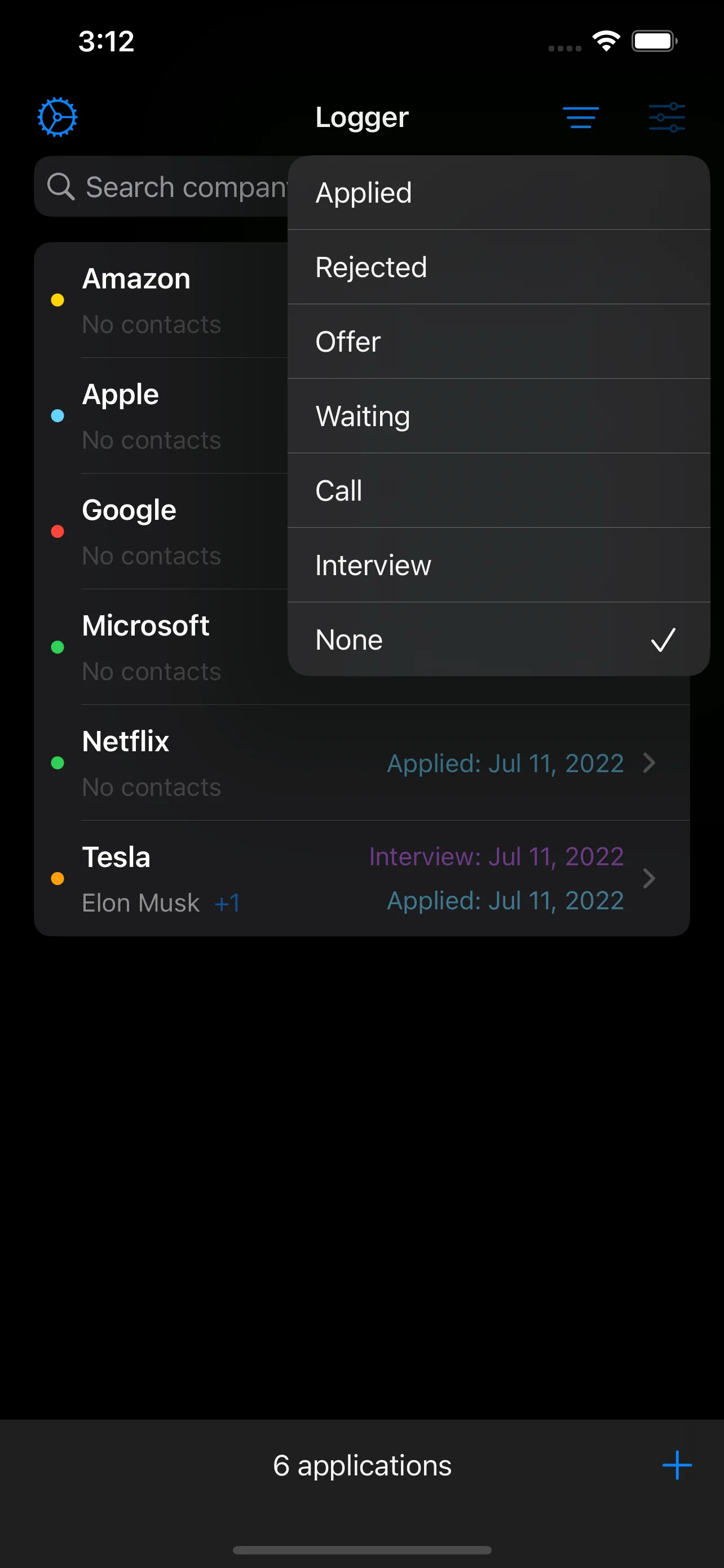 Logger screenshot 3